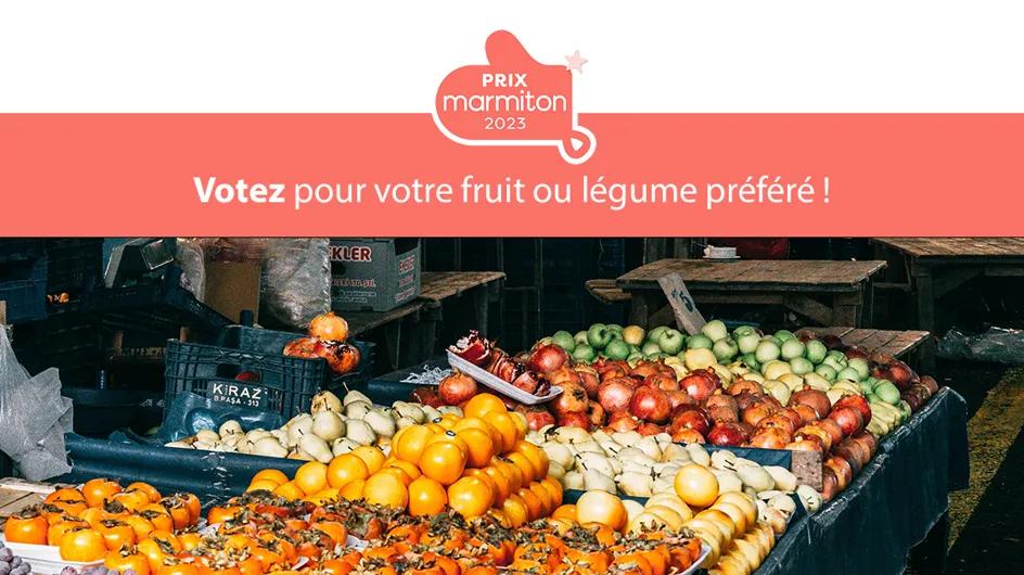 Votez pour votre fruit ou légume préféré !