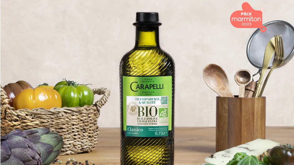 Une huile d’olive vierge extra bio signée Carapelli