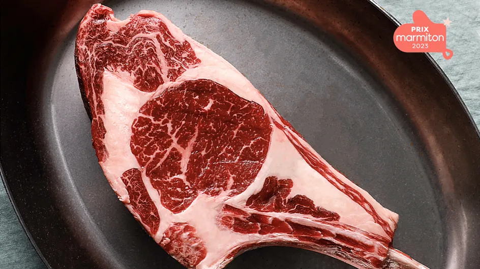 La Côte de bœuf Noire de Baltique, une viande d’excellence best-seller de la Boucherie Metzger.
