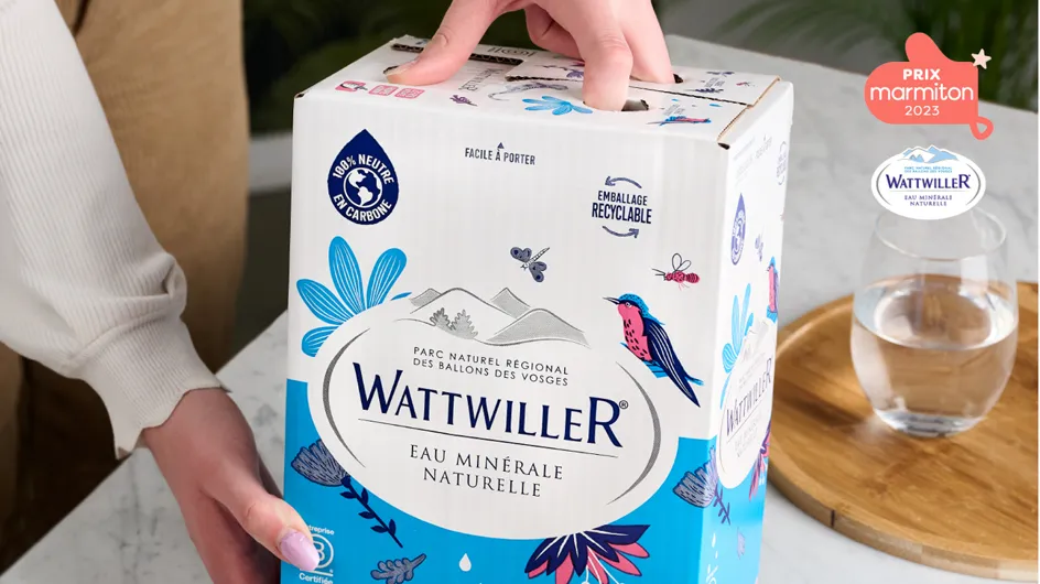 Une fontaine à eau minérale de 5 litres : nouvelle innovation de Wattwiller