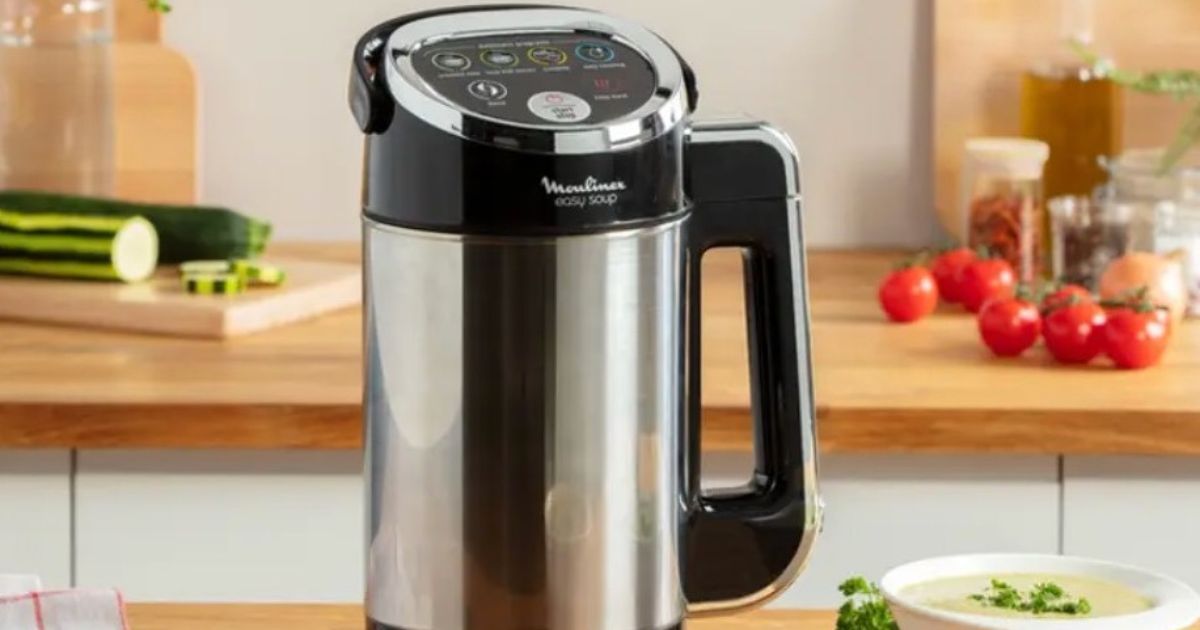 Black Friday 50€ sur le blender chauffant Easy Soup Moulinex