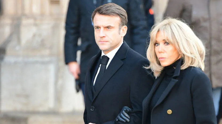 Emmanuel et Brigitte Macron endeuillés, assistent aux obsèques de Gérard Collomb, "Vous avez changé ma vie"