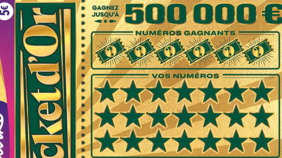 Ticket d'or : quelles sont les chances de gagner à ce nouveau jeu de grattage qui promet jusqu'à 500.000 euros de gain