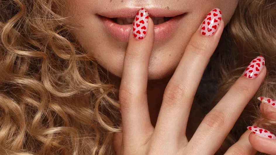 Alucina con estos diseños de uñas para San Valentín
