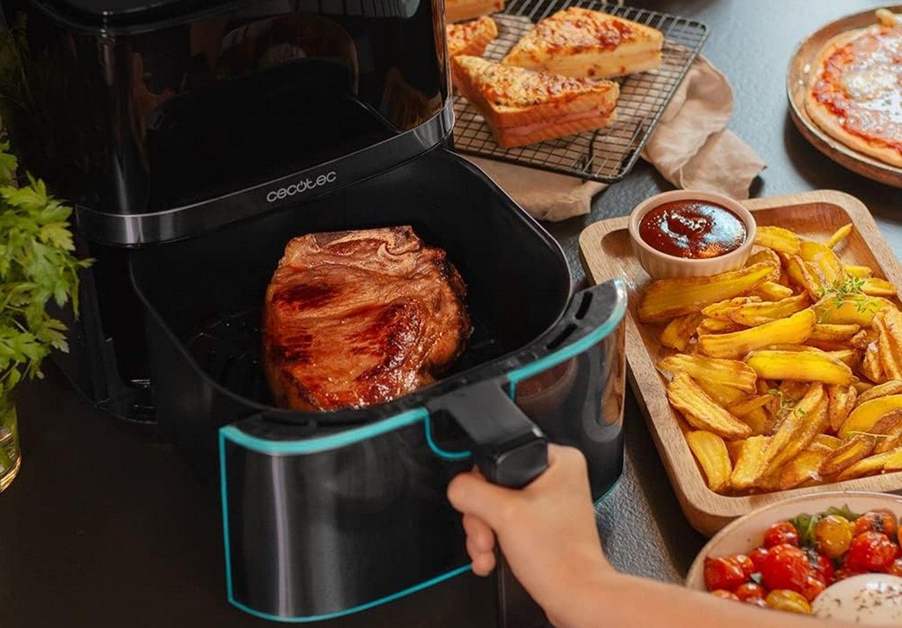 Bon plan Airfryer la friteuse sans huile InoxBlack Pro 5500 de