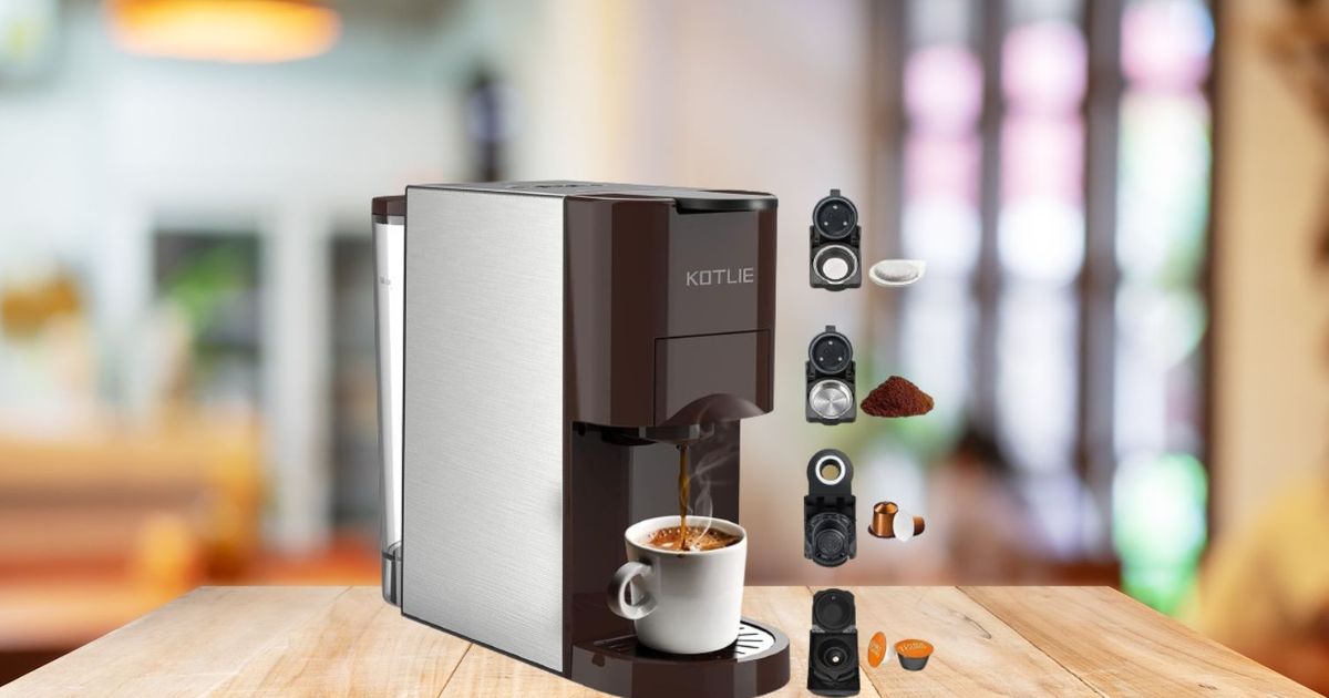 Nescafé, Tassimo, Dolce Gusto... La machine à café multi dosettes Kotlie passe à moins de 100