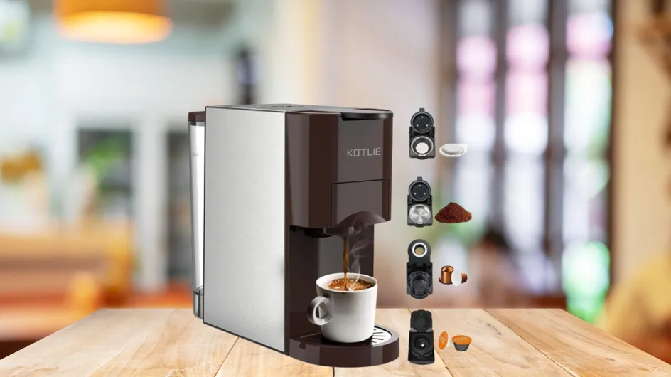 Nescafé, Tassimo, Dolce Gusto... La machine à café multi dosettes Kotlie passe à moins de 100 euros sur Amazon