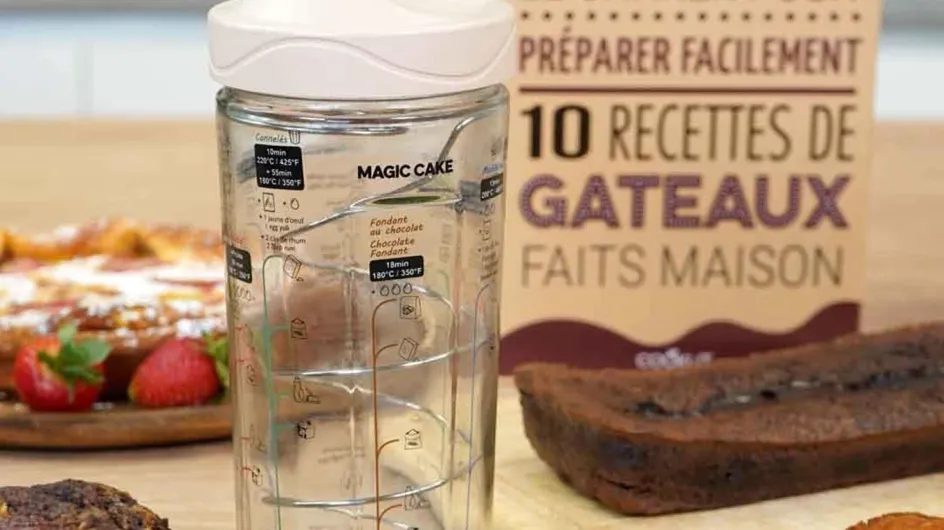 Ce shaker magique de Cookut pour préparer facilement des gâteaux est en promo chez Maisons du monde