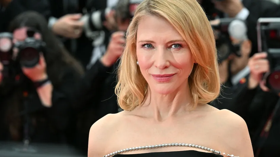 Cate Blanchett enciende Cannes con un vestido tricolor en apoyo a Palestina