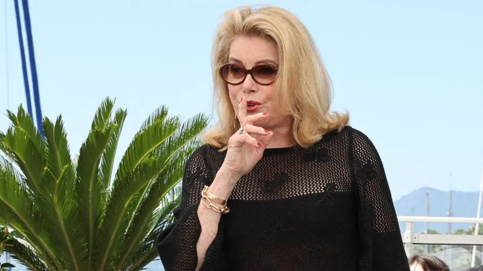 Festival de Cannes 2024 : "Chut", Catherine Deneuve s'agace du boucan des photographes sur les marches