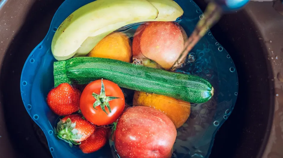 Deux gestes rapides suffisent à enlever 90% des pesticides présents sur vos fruits et légumes