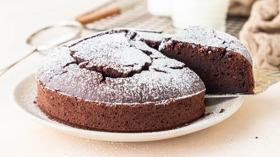 Ce gâteau au chocolat léger, faible en calories et facile à préparer est le goûter parfait