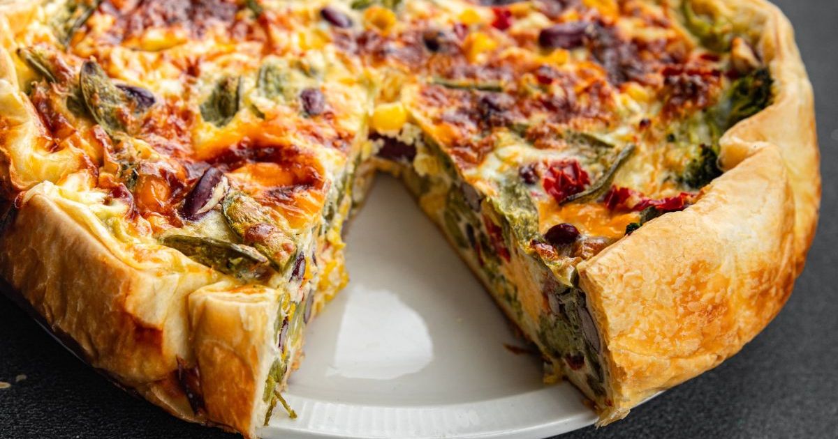 "Elle fait son petit effet sur la table" : notre quiche aux poivrons et à la feta notée 4,8/5 est parfaite pour l'été