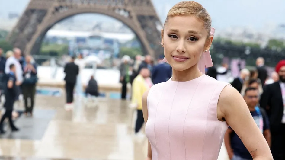PHOTO - Ariana Grande incarne le chic en total look blanc aux Jeux Olympiques de Paris 2024