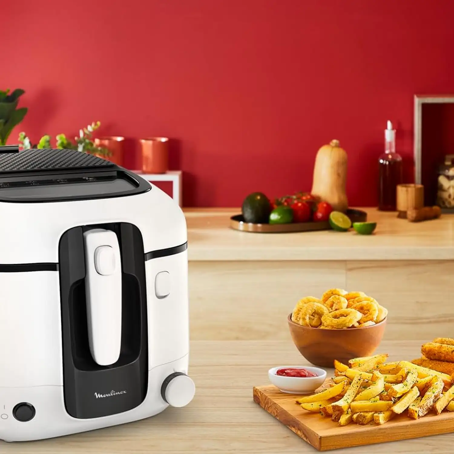 Moulinex ABV801 Maxi Filtre Anti-Odeur Anti-Graisse Supremia - Accessoire Friteuse