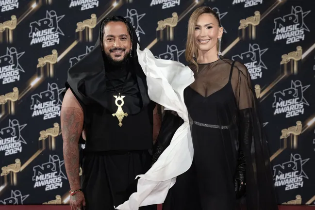 Slimane et Vitaa aux NRJ Music Awards 2024