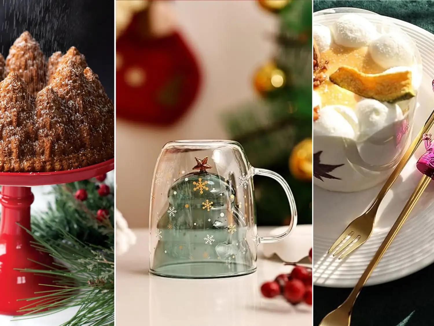 Préparez Noël avec style : tasses, couverts et ustensiles en tout genres pour sublimer votre cuisine