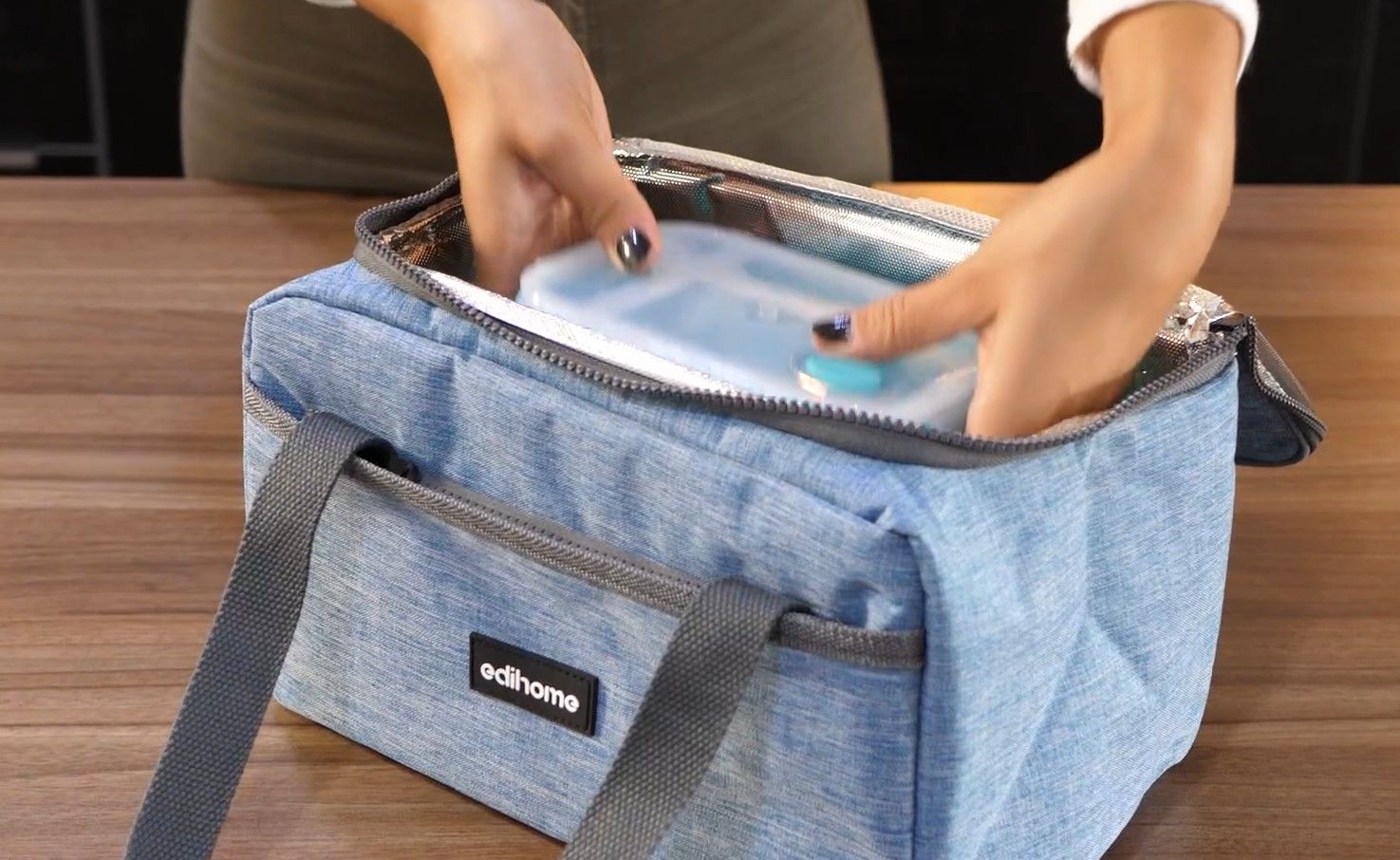 SAC ISOTHERME,Camouflage--grand Sac'isolation Thermique, 14l, Conteneur Portable Pour Pique