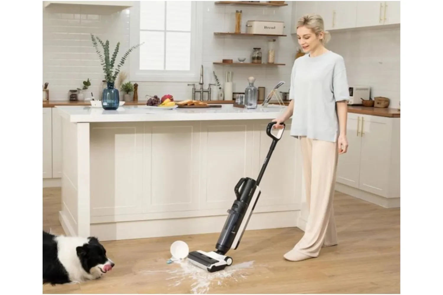 Aspirateur Laveur Tineco Floor One S5 Combo - Sans Fil - Eau Et Poussière - Neuf