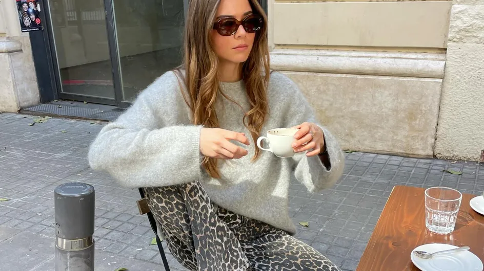 Zara 'regala' el pantalón de leopardo más elegante y en tendencia de la temporada: holgadito y sienta bien a todas