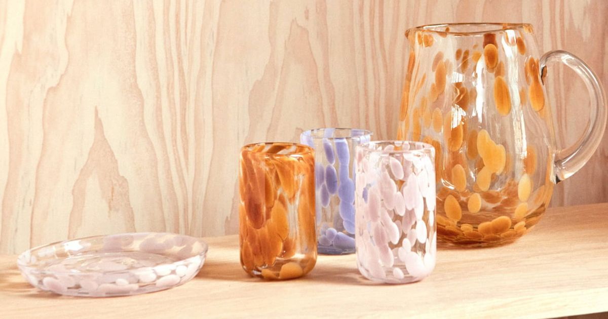 Ce sublime pichet en verre artisanal est en promo à -50 % chez Maisons du Monde !