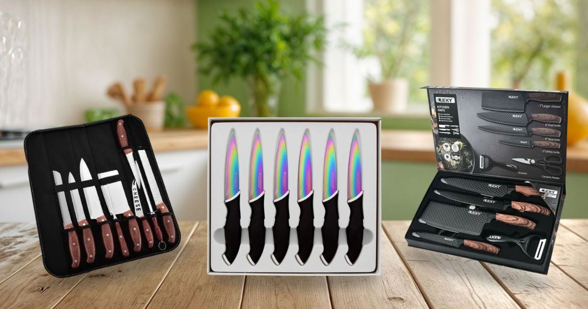 Ces cinq sets de couteaux à moins de 25 euros font un carton auprès des acheteurs !