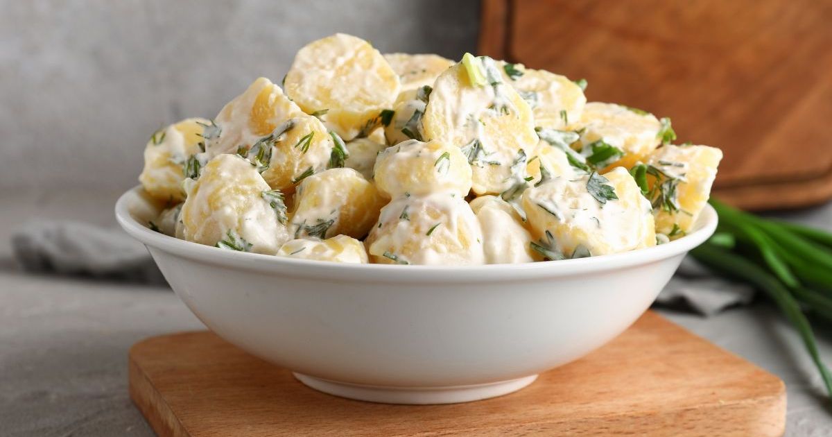 “C'est la salade de pommes de terre que je prépare chaque année à Pâques et mes invités en raffolent toujours autant”