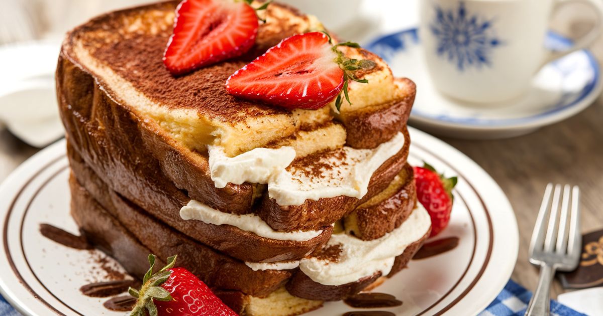 Connaissez-vous le tira'gaufre, ce savoureux dessert entre la gaufre et le tiramisu ?