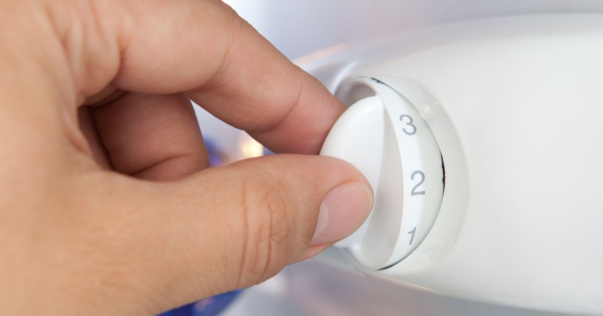 C’est la règle n°1 avec le frigo : il doit toujours être réglé à cette température bien précise