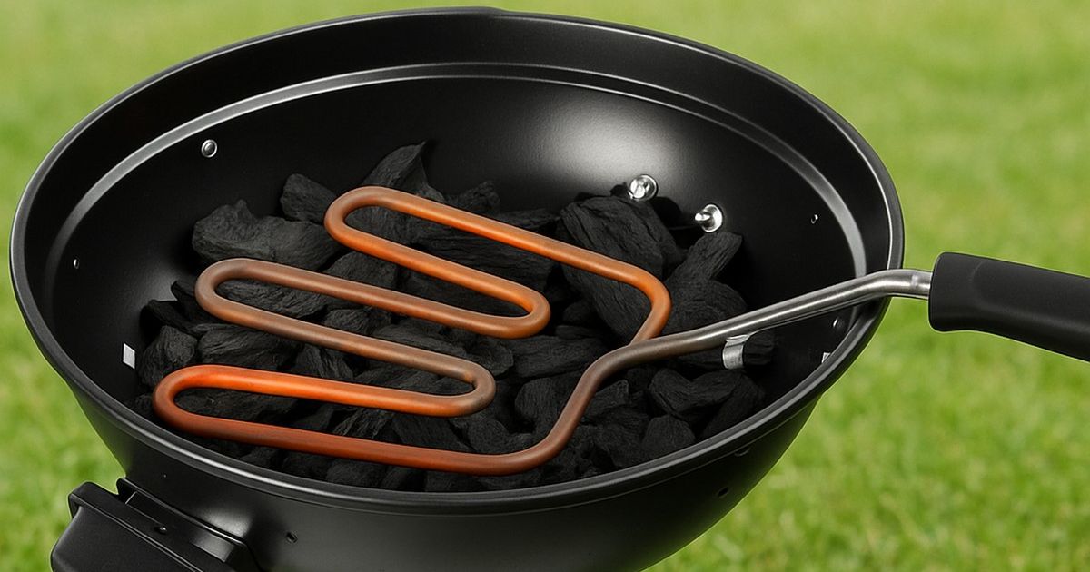 Facile à transporter et à utiliser, cet allume-barbecue à moins de 20 euros forme des braises en quelques minutes