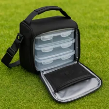 HappyPicnic Ensembles de Pique-Nique isolés Sac pour 4 Personnes