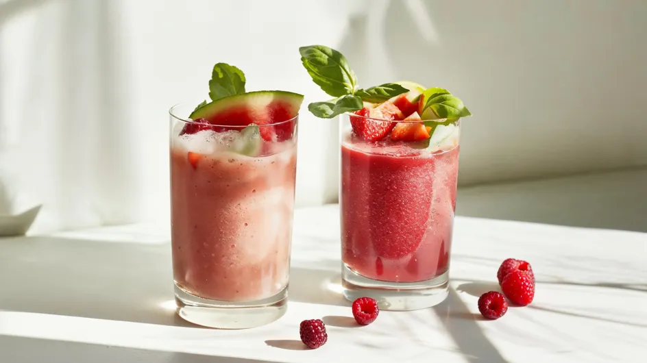 4 bebidas caseras, saludables y muy refrescantes para sobrevivir a los días más calurosos este verano