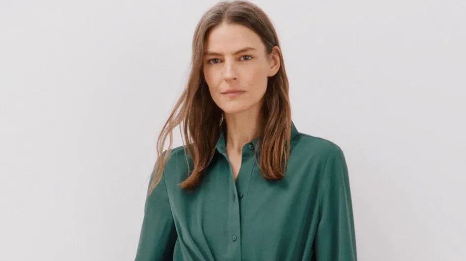 Cortefiel rebaja al 75% el vestido camisero elegante que afina cintura y puedes llevar ahora o en otoño con botines