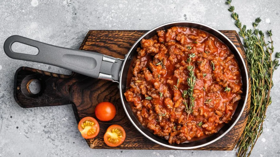 Le premier secret pour réaliser une bonne sauce bolognaise n'est pas