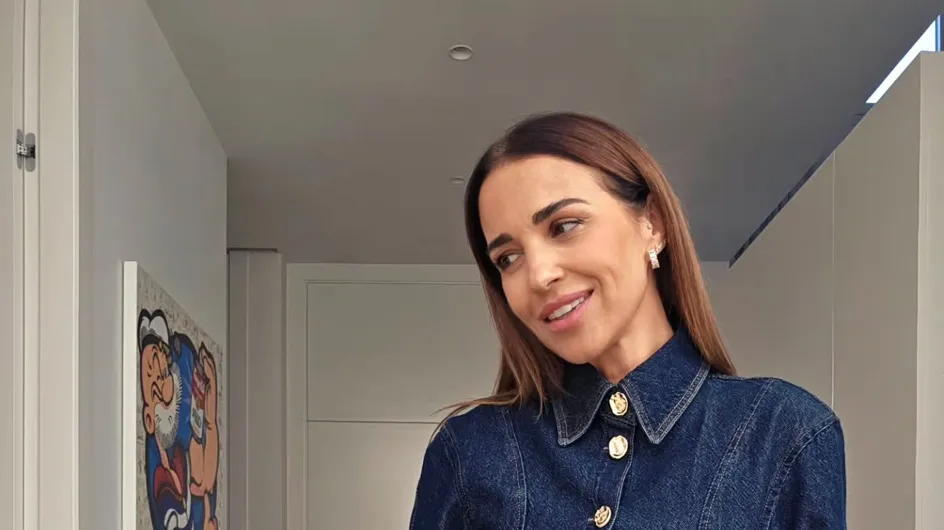 Paula Echevarría arrasa con el total look denim que querrás copiar este otoño: juvenil, elegante e ideal para la oficina