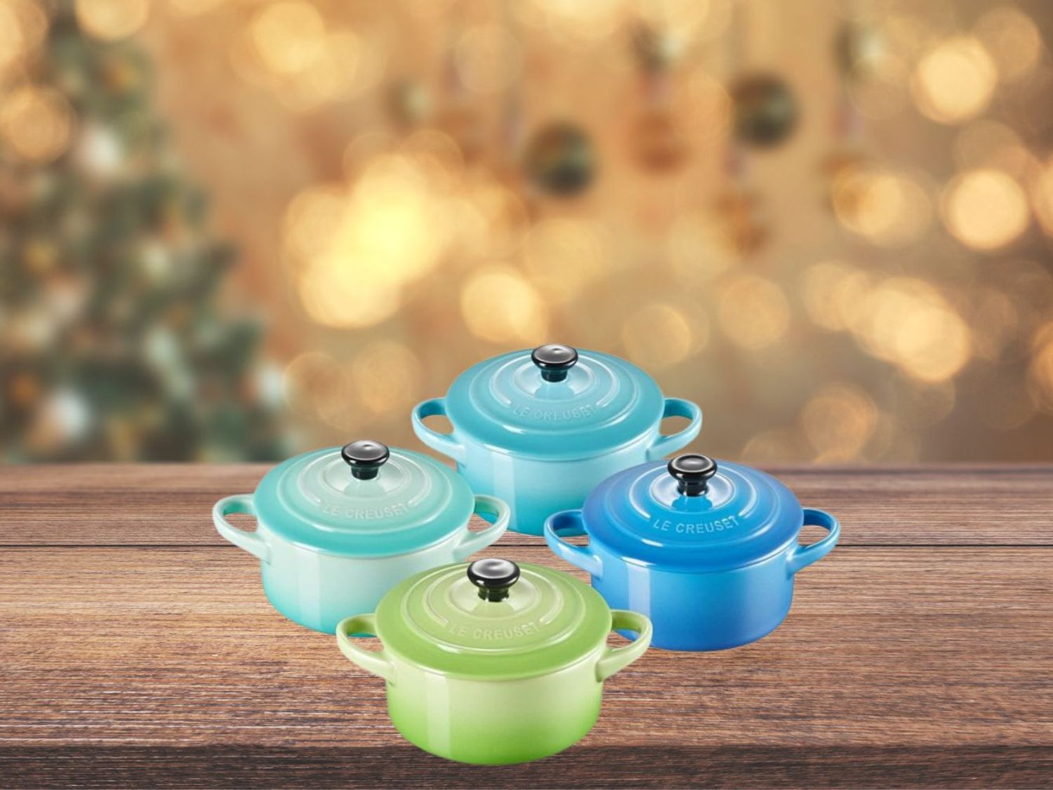 Mini cocotte en fonte, vintage, Le Creuset n° 4