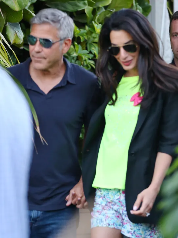 La prometida de George Clooney podría estar embarazada