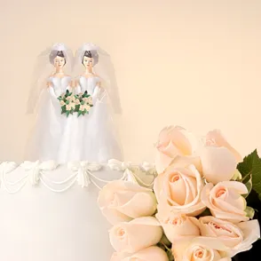 Dos mujeres se casan después de 72 años de vida en común