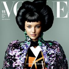 Miranda Kerr : Métamorphosée en geisha pour Vogue Japon