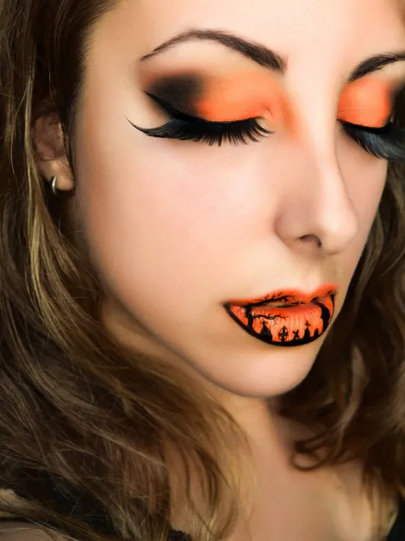 Halloween lip art: los labios más terroríficos