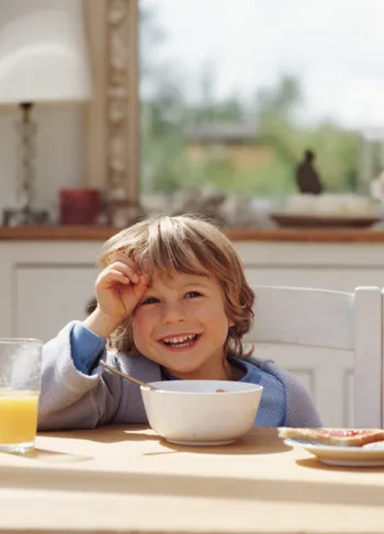 Een goed ontbijt beschermt kinderen tegen diabetes
