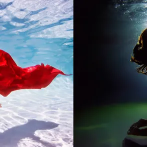 20 imágenes increíbles de la maternidad como nunca la habías visto: bajo el agua