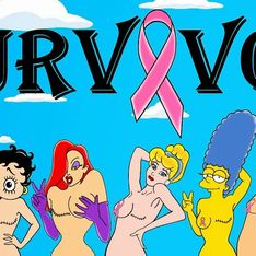 Quand les princesses Disney luttent elles aussi contre le cancer du sein (Photos)