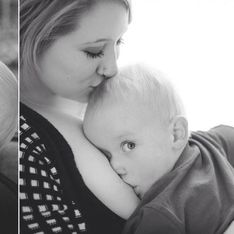 Wunderschön! Diese Bilder zeigen den intimsten Moment zwischen Mama & Baby ♥♥♥