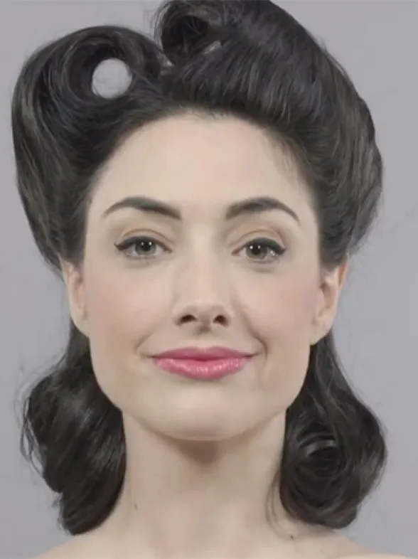 100 años de belleza en 1 minuto
