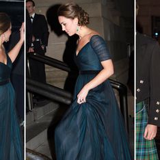 Kate Middleton splendida in abito da sera con il pancino in evidenza. Guarda le immagini!