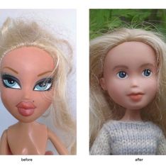 Et si les poupées Bratz s'affichaient elles aussi sans maquillage ?