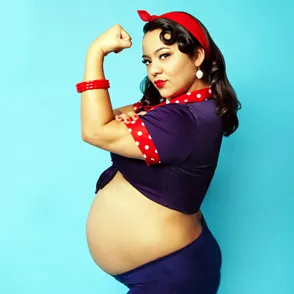 Mujeres reales transformadas en bellezas pin-up