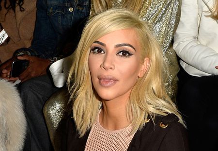 La tenue en résille très osée de Kim Kardashian (Photos)