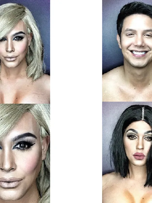 Ctrl C + ctrl v: esse cara se transforma em Dakota Johnson, Kim Kardashian e o resultado é impressionante